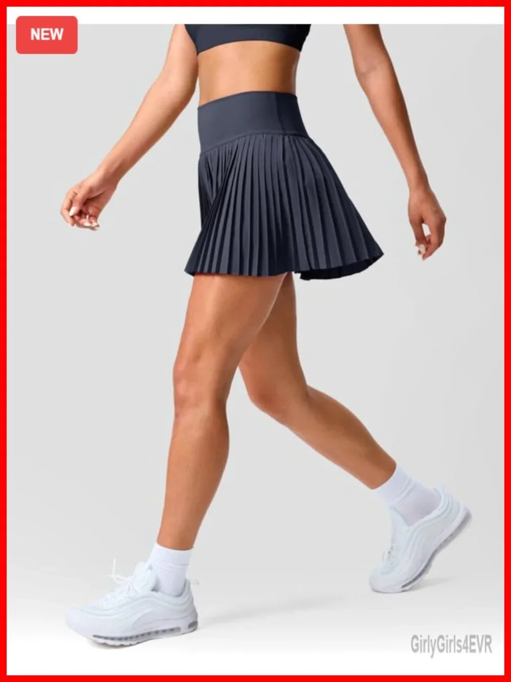 Pleated Tennis Skirt for Women with Pockets High Waisted Athletic Golf Skort